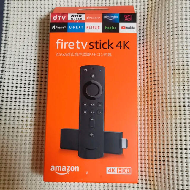 Fire TV Stick 4K Alexa対応音声認識リモコン付