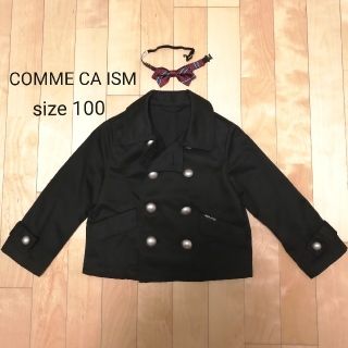 コムサイズム(COMME CA ISM)の【美品】コムサイズム　チョーネクタイ付き　ジャケット　100cm(ジャケット/上着)