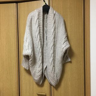 ザラ(ZARA)のZARA ケーブル編み ニットコート(ニットコート)