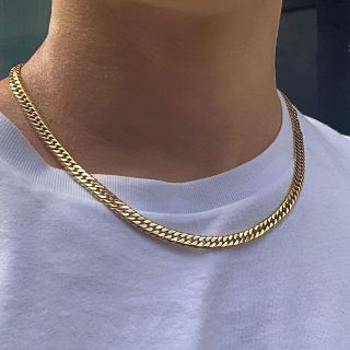 喜平ネックレス 六面ダブル 50cm 金ネックレス ゴールド 18k 中折(ネックレス)