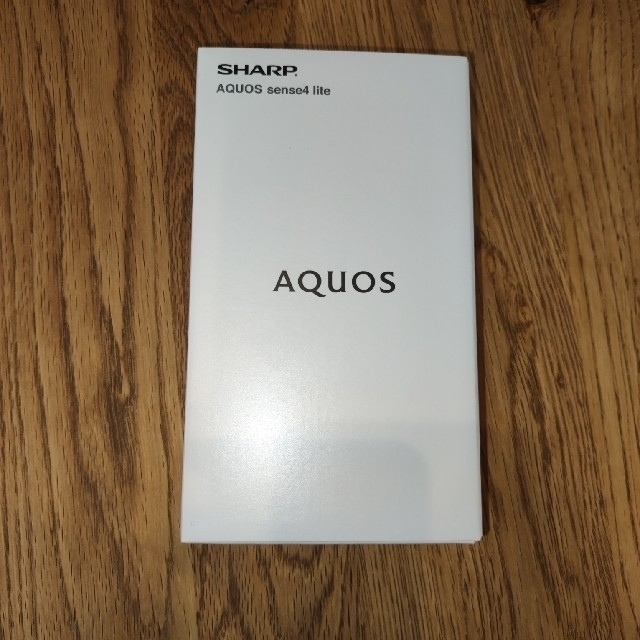 未開封★残債無し★SIMフリー★AQUOS sense4 liteスマートフォン本体