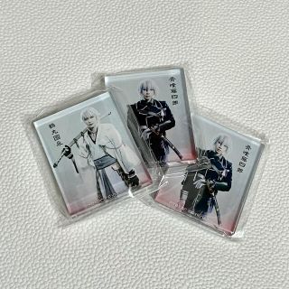 刀ステ 鶴丸 染谷俊之 2.5茶屋 アクリルマグネット 舞台刀剣乱舞 骨喰 无伝(男性タレント)