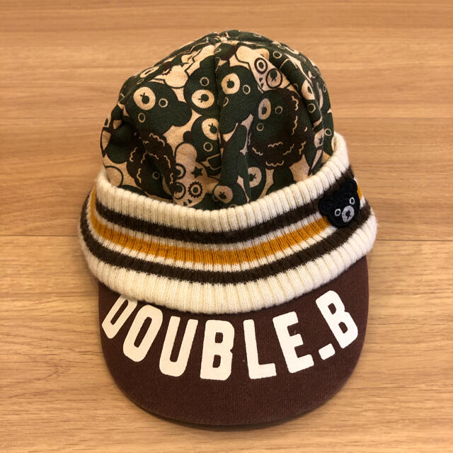 DOUBLE.B(ダブルビー)のミキハウス ダブルビー  帽子　ニット帽 キッズ/ベビー/マタニティのこども用ファッション小物(帽子)の商品写真