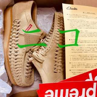 Supreme®/Clarks Originals® Woven Wallabe(スニーカー)