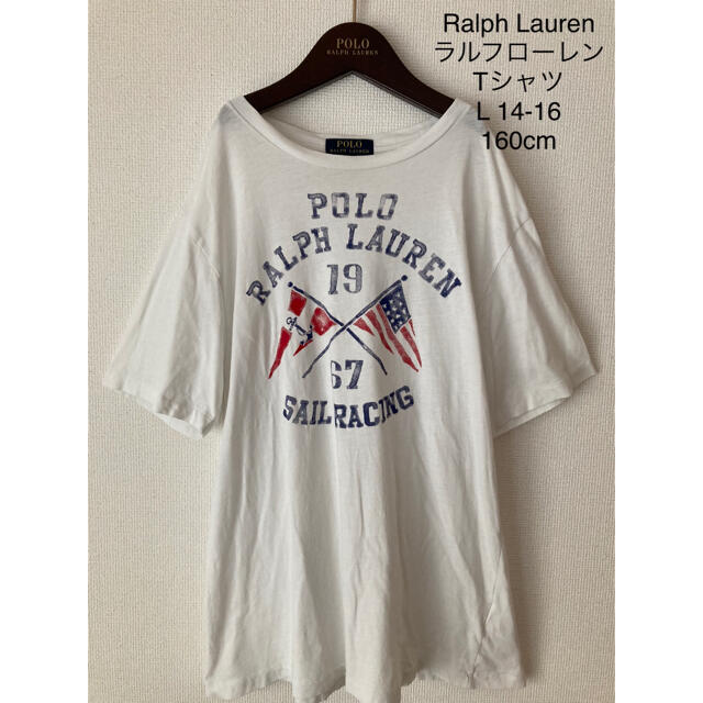 Ralph Lauren(ラルフローレン)のRalph Lauren ラルフローレン  Tシャツ L(14-16) 160 キッズ/ベビー/マタニティのキッズ服女の子用(90cm~)(Tシャツ/カットソー)の商品写真