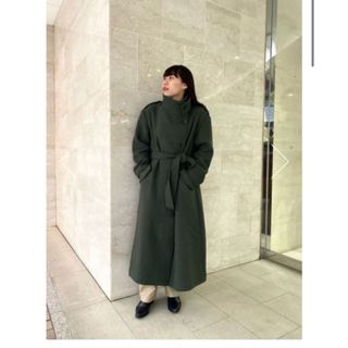 マウジー(moussy)のmoussy ロングコート　ブラック(ロングコート)