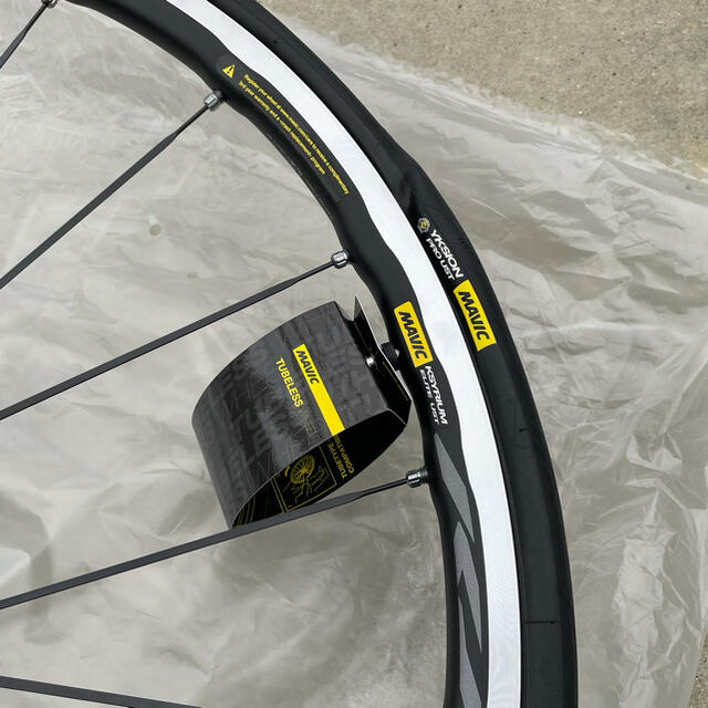 新品Mavic Ksyrium Elite UST キシリウムエリートUST前後