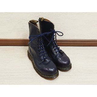 ドクターマーチン(Dr.Martens)のレア❗英国製❗ Dr.Martens 10ホール ネイビー(ブーツ)