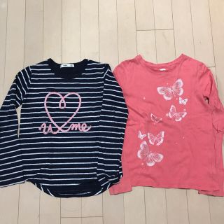 ギャップ(GAP)の140㎝　長Tセット(Tシャツ/カットソー)