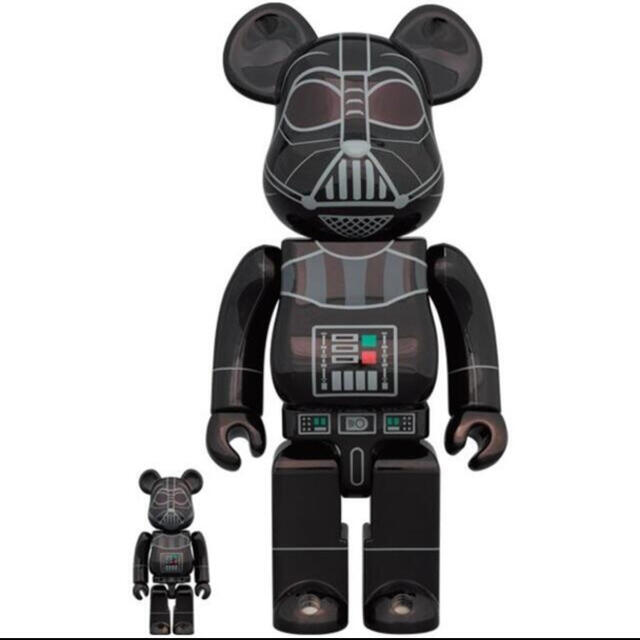 BE@RBRICK DARTH VADER 100％ & 400％