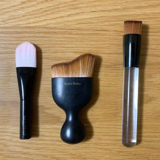 マキアージュ(MAQuillAGE)の【送料込】メイクブラシ3本セット(ブラシ・チップ)