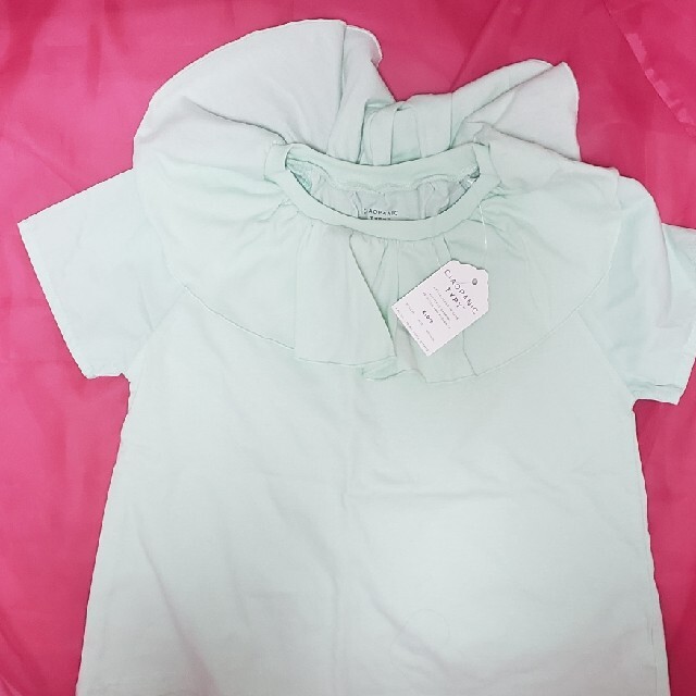 フリルTシャツ キッズ/ベビー/マタニティのキッズ服女の子用(90cm~)(Tシャツ/カットソー)の商品写真