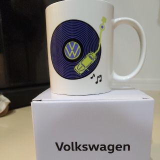 フォルクスワーゲン(Volkswagen)の専用＊＊Volkswagen🚗　シリコーンカバー付マグカップ　非売品(グラス/カップ)