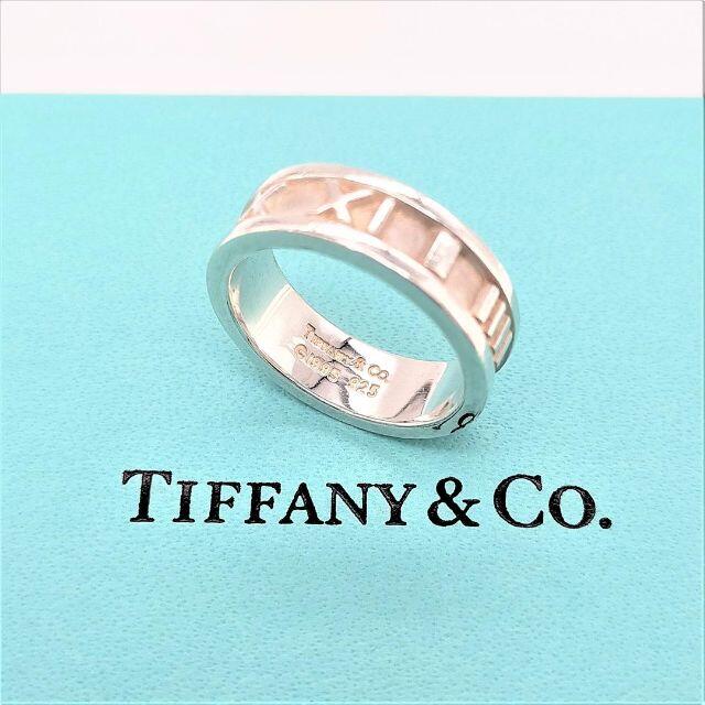 値下げ中】TIFFANY\u0026Co. ティファニーアトラスワイドリング SV925