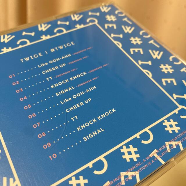 TWICE CD #TWICE エンタメ/ホビーのCD(K-POP/アジア)の商品写真