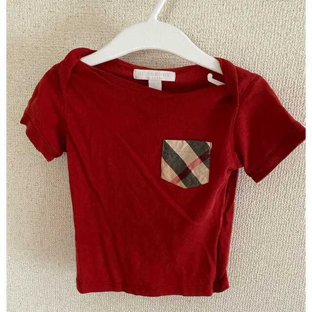 BURBERRY(バーバリー)のBurberry Baby 12 M tシャツ＋ロンパース　セット キッズ/ベビー/マタニティのベビー服(~85cm)(ロンパース)の商品写真