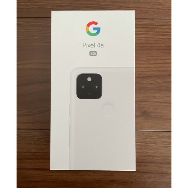 柔らかな質感の Google Pixel 4a（5G）ホワイト SIMロック解除済 未 ...