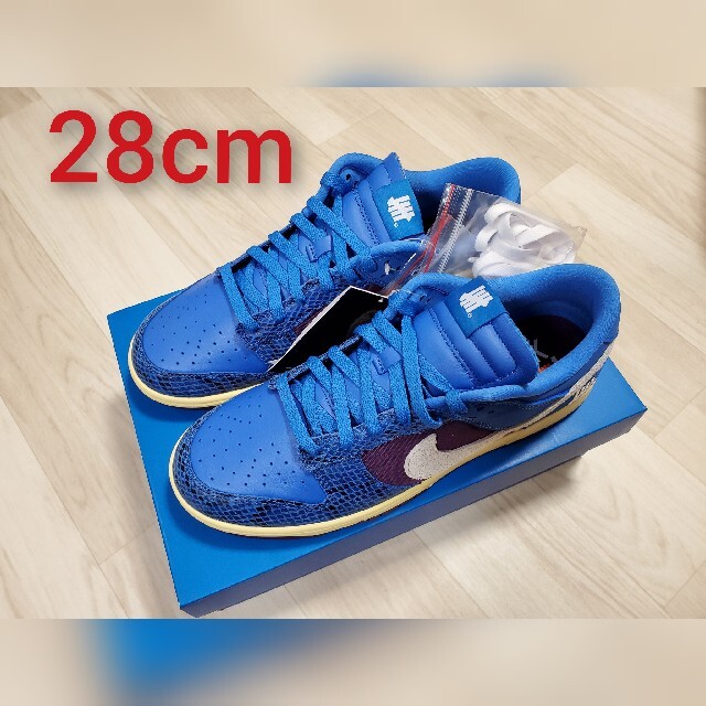 UNDEFEATED × NIKE DUNK LOW SP ROYAL - スニーカー