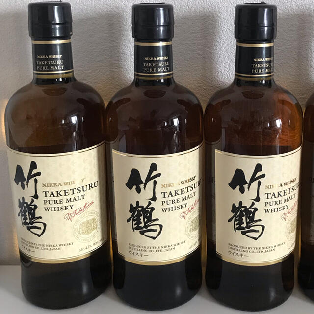 竹鶴 ピュアモルト 新ラベル 3本セット  ニッカウヰスキー ニッカ NIKKA