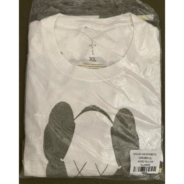FRAGMENT(フラグメント)のXL CACTUS JACK + KAWS FOR FRAGMENT TEE  メンズのトップス(Tシャツ/カットソー(半袖/袖なし))の商品写真