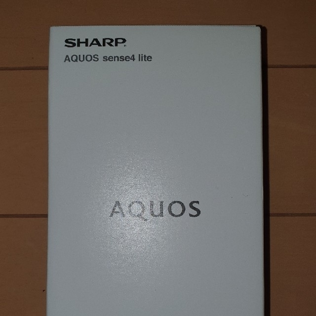 [☆匿名可]新品未使用 AQUOS sense4 lite シルバー