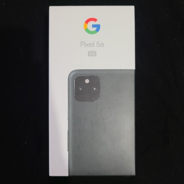 Google(グーグル)の【新品未使用】Pixel5a 5G 128GB Black【SIMフリー】  スマホ/家電/カメラのスマートフォン/携帯電話(スマートフォン本体)の商品写真