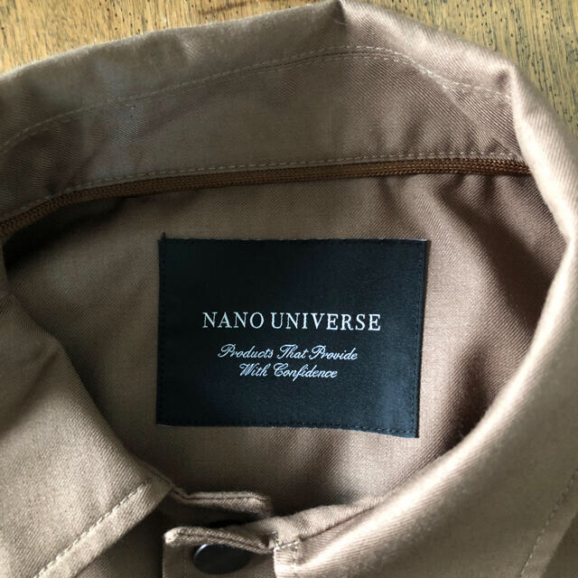 nano・universe(ナノユニバース)のコーチジャケット Ｓ ナノユニバース メンズのジャケット/アウター(ブルゾン)の商品写真