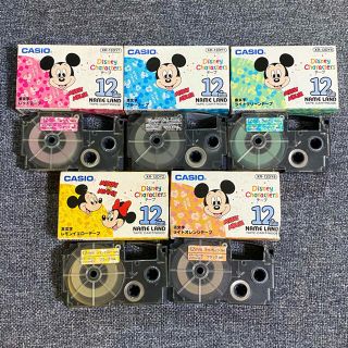 ディズニー(Disney)のCASIOテプラ♡ディズニー5点セット♡(オフィス用品一般)