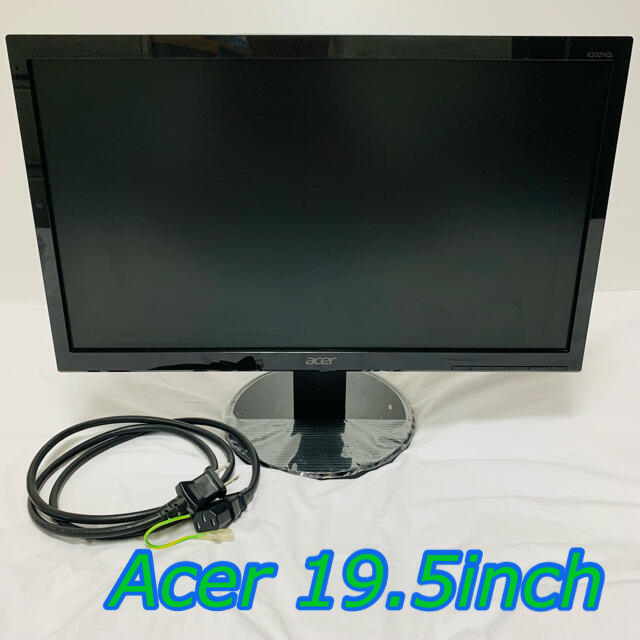 美品 Acer ディスプレイ モニター K202HQLAbd 19.5インチ