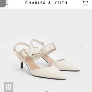 チャールズアンドキース(Charles and Keith)の☆じゅんこ様専用☆お取り置き☆チャールズアンドキース　 / （Chalk） (ミュール)