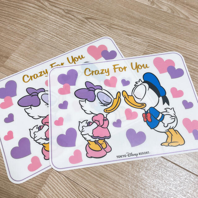 Disney(ディズニー)のディズニーランド♡︎ランチョンマット♡︎デイジー♡︎ドナルド インテリア/住まい/日用品のキッチン/食器(テーブル用品)の商品写真