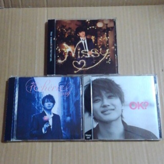AAA(トリプルエー)のNissy「まだ君は知らない」「花-cherie-」「OK?」CD+DVD エンタメ/ホビーのCD(ポップス/ロック(邦楽))の商品写真