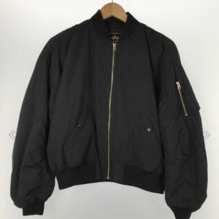 アルファインダストリーズ(ALPHA INDUSTRIES)のALPHA MA-1 Mサイズ(フライトジャケット)