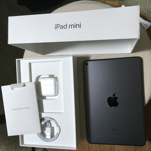 超美品‼️ケースセット❗️iPad mini5 ブラック❗️