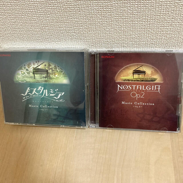 KONAMI(コナミ)の【中古品】ノスタルジア サントラ Op.1 ＆ Op.2 CD5枚組 エンタメ/ホビーのCD(ゲーム音楽)の商品写真