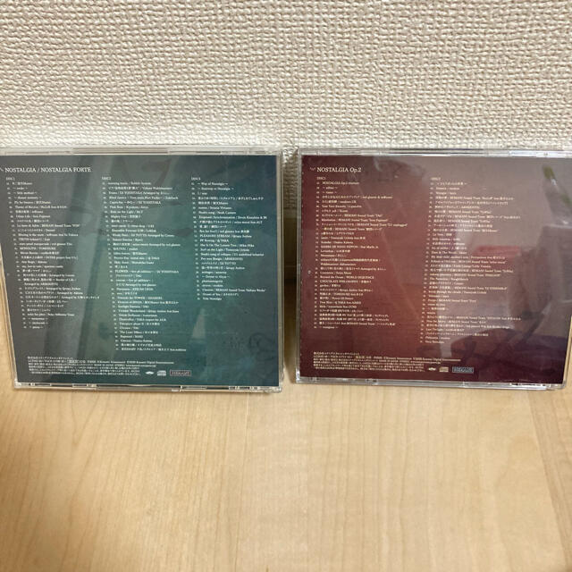 KONAMI(コナミ)の【中古品】ノスタルジア サントラ Op.1 ＆ Op.2 CD5枚組 エンタメ/ホビーのCD(ゲーム音楽)の商品写真