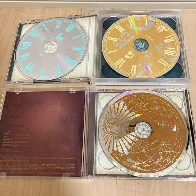 KONAMI(コナミ)の【中古品】ノスタルジア サントラ Op.1 ＆ Op.2 CD5枚組 エンタメ/ホビーのCD(ゲーム音楽)の商品写真