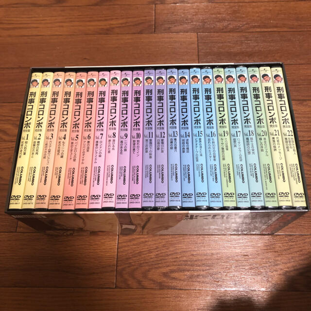 刑事コロンボ　DVD BOX 一部未開封