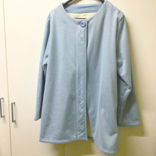 【ニナ様専用】ブルー　コート　水色(その他)