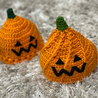 かぼちゃの帽子🎃42〜44センチ(帽子)