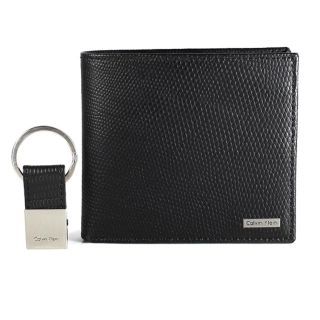 カルバンクライン(Calvin Klein)のカルバンクライン 財布&キーホルダー セット レザー メンズ 79518 新品(折り財布)