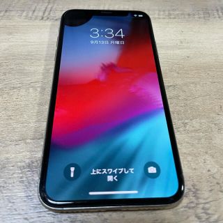 アップル(Apple)のiPhone X 64GB(スマートフォン本体)