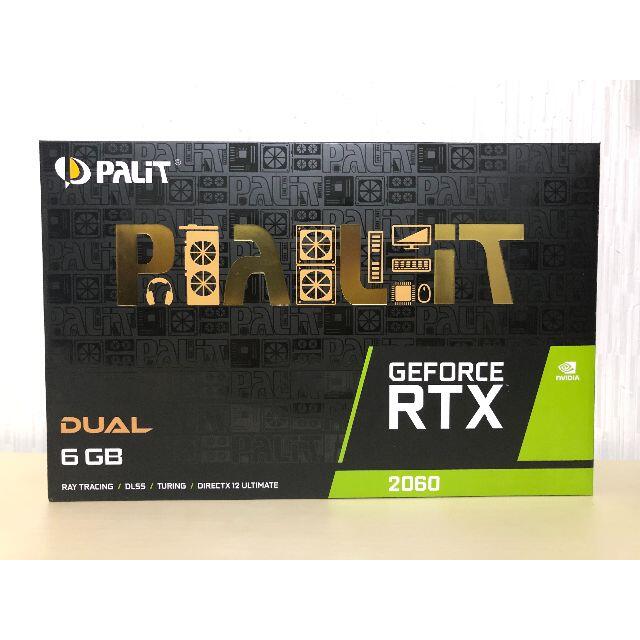 新品未開封品　Palit GeForce RTX 2060 Dual 6GB