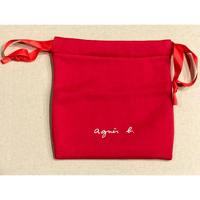 agnes b.(アニエスベー)の新品　非売品　agnès b. アニエスベー　ポーチ　巾着袋　小物入れ レディースのファッション小物(ポーチ)の商品写真
