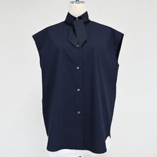 シーマリーブラウス　ネイビー　新品未使用　cccmalie (Tシャツ/カットソー(半袖/袖なし))