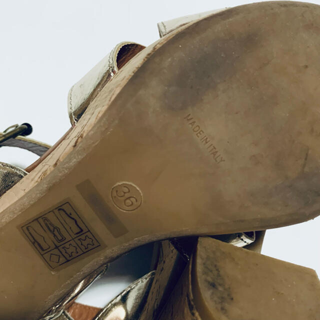 INTER-CHAUSSURES インターショシュール サンダル イタリア製 レディースの靴/シューズ(サンダル)の商品写真