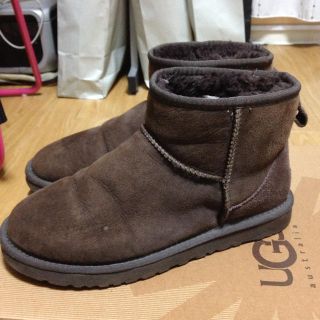 アグ(UGG)のUGGクラッシックミニチョコサイズ8(ブーツ)