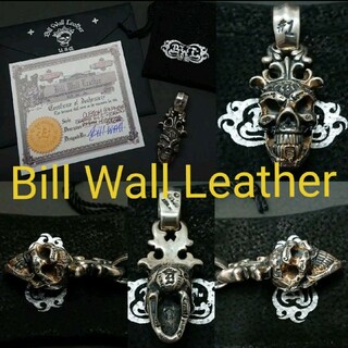 ビルウォールレザー(BILL WALL LEATHER)のビルウォールレザー カスタム グラフィティ クラウン スカル(ネックレス)