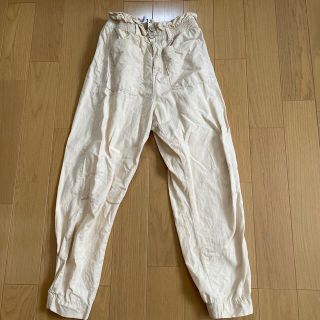 ザラ(ZARA)のZARA ベージュ　ワークパンツ(ワークパンツ/カーゴパンツ)