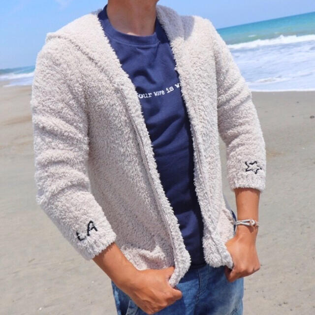 西海岸系 LUSSO SURF 刺繍ボアパーカー Mサイズ ベアフット 送無料
